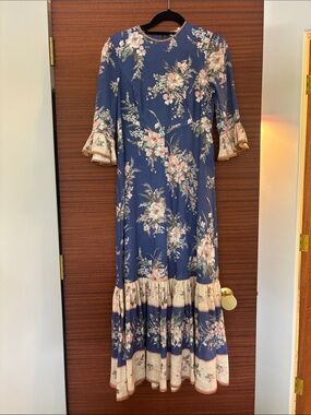 Zimmermann | Dresses | Zimmermann Devi Scalloped Cutout Midi Dress |  Poshmark